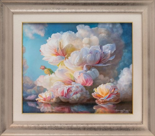 Peonie w chmurach, 2019, Zbigniew Kopania