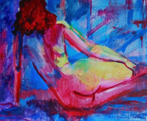 "La Fille Rose" z cyklu "Umizgi", Emilia Gąsienica-Setlak