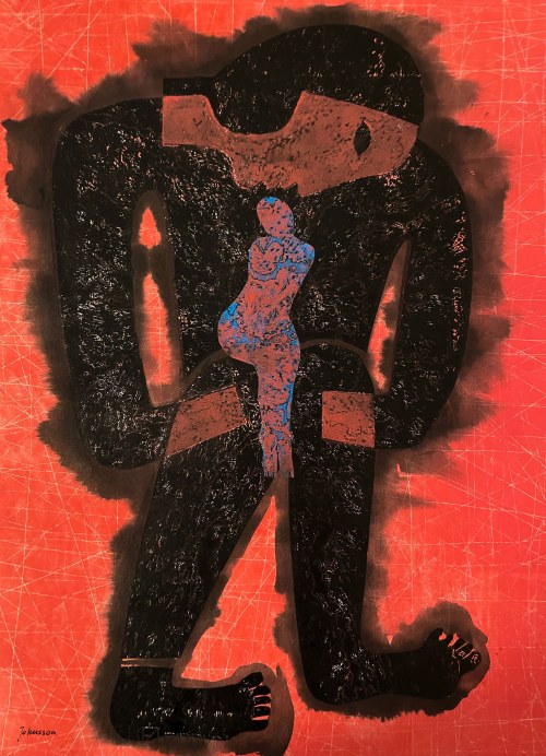 Cień ktory czuwa (Nocny strażnik snów), 2024, Jolanta Johnsson