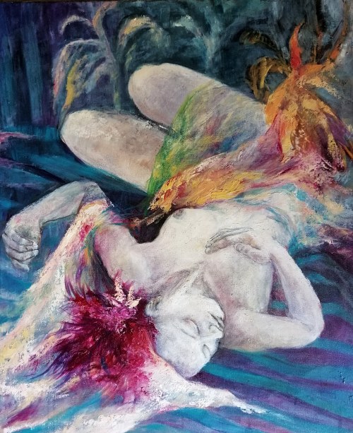 Akt bagienny, 2019, Magdalena Weber
