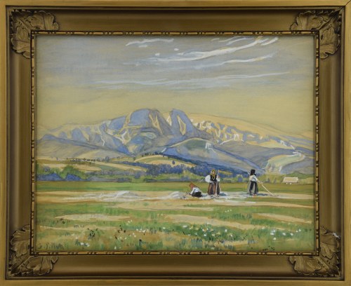 Widok na Giewont, Gustaw Pillati