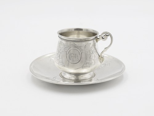 Filiżanka ze spodkiem, Peter Carl Fabergé