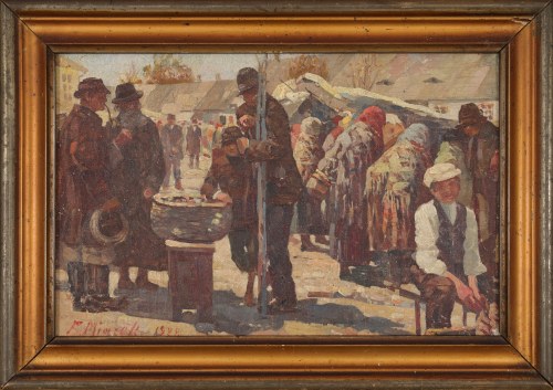 "Na targu", František Mrázek