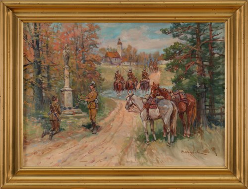 "Na patrolu - modlitwa żołnierska", Mieczysław Krzyżak