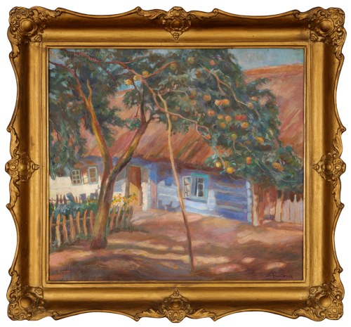 "Jabłoń na podwórku", Stanisław Paciorek
