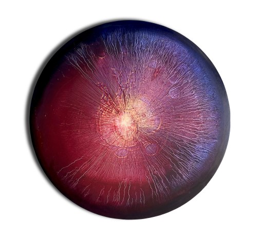 Rhythms (Magenta, Cobalt, Purple, Light), 2024, Martyna Łuszczyńska