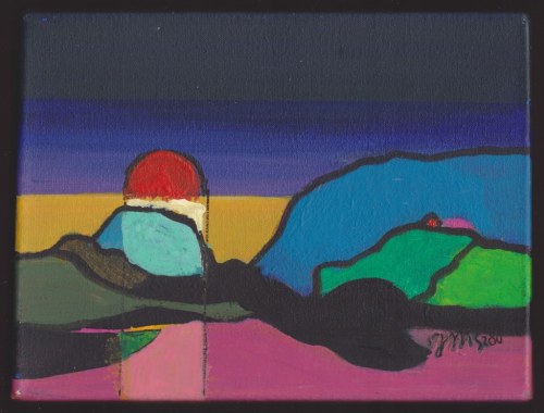 Zachód słońca, 2000 rok, Jan Michał Szewczyk