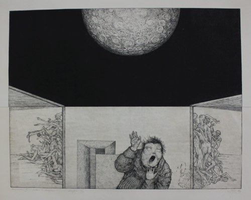 Przenikanie VI - Jurkowi K. dedykuję, 1969, Leszek Rózga