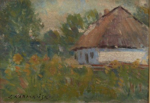 „Pejzaż wsi Sandomierskiej”, Jan Karmański