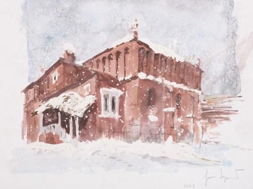 „Synagoga stara”, 2023, Janusz Sepioł