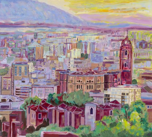 Widok na Malagę, 2026, Gabriela Paluch