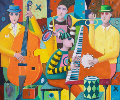 Jazz improvisation, 2026, Mirosław Nowiński