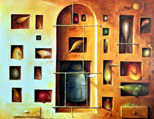 Woliera-kolekcja, 2019, Zbigniew Olszewski
