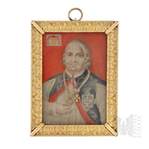 Polska XVIII/XIX w., Prymas Adam Komorowski h. Korczak (1699-1759), XVIII-XIX w. Anonimowy artysta