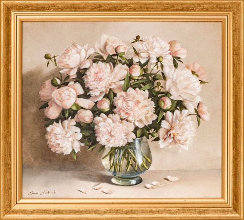 Peonie, 2019, Elwira Woźniak