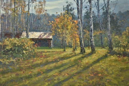 Pracownia artysty jesienią, 2025, Wojciech Górecki