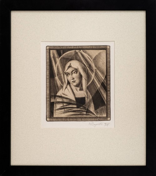 Portret Świętej, 1927, Władysław Roguski