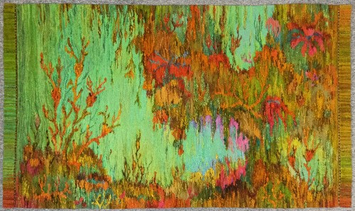 Gobelin: "Flora morza", 1979, Danuta Przybylska-Sypniewska