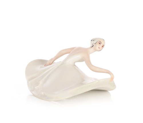 Figurka "Baletnica", Zakłady Porcelany Stołowej "Krzysztof" ("Wawel"), Jan Kwinta