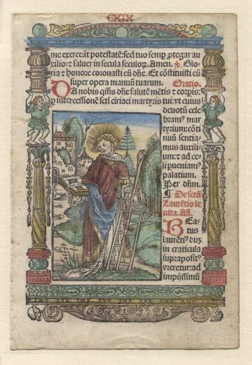 święty (225-258). 1516, Wawrzyniec Z Rzymu