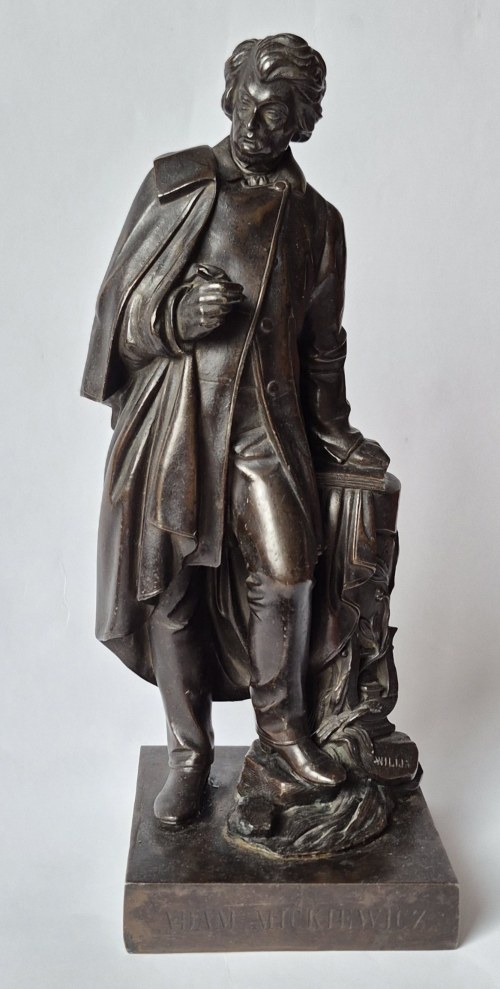 Wojciech (1823-1873) - Adam Mickiewicz. Fabryka Karola Juliusza Mintera, Warszawa, po 1859, Wojciech Święcki