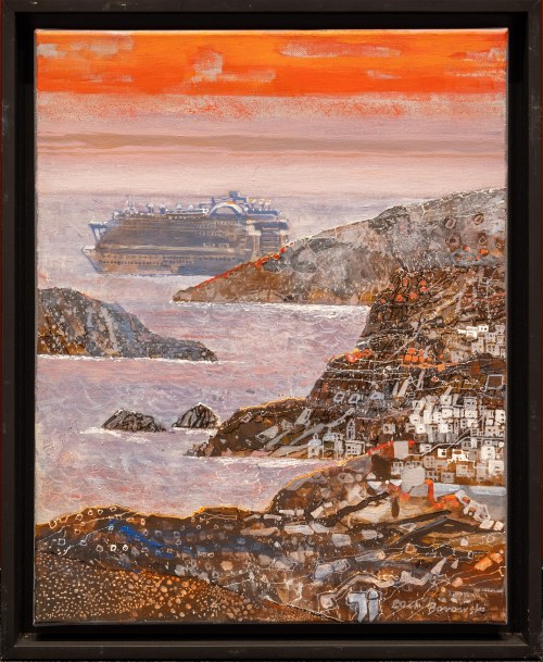 Podróż do Livorno II, 2021, Andrzej Borowski