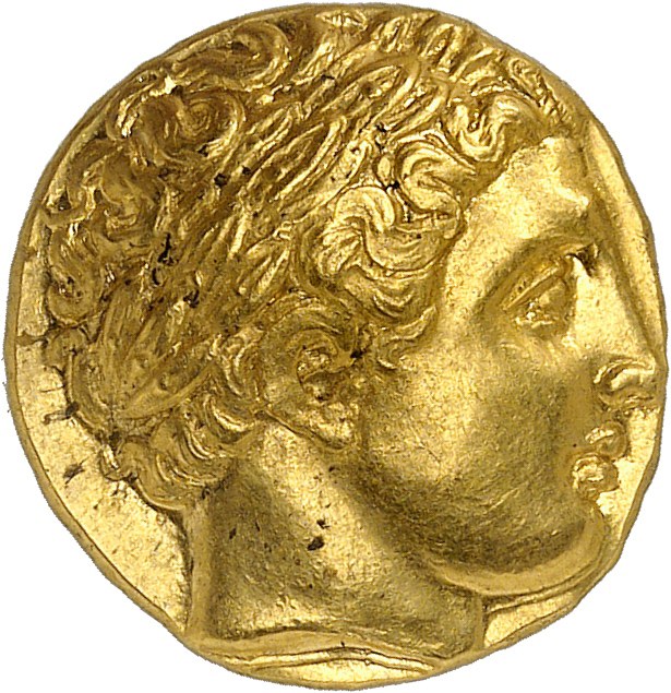 Macedonia (Królestwo), Filip II (359-336 p.n.e.). Złota statua w ...