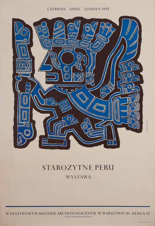 Starożytne Peru,1975, Krzysztof Burnatowicz