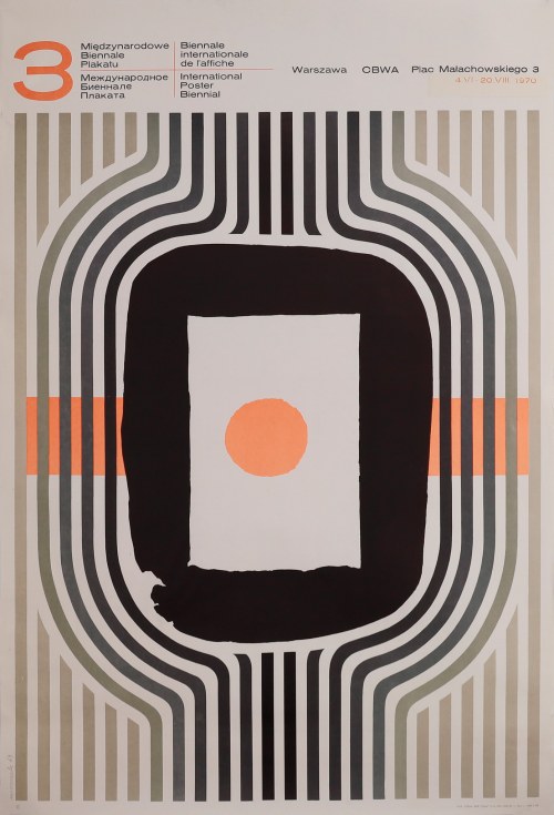 3. Międzynarodowe Biennale Plakatu, 1969, Józef Mroszczak