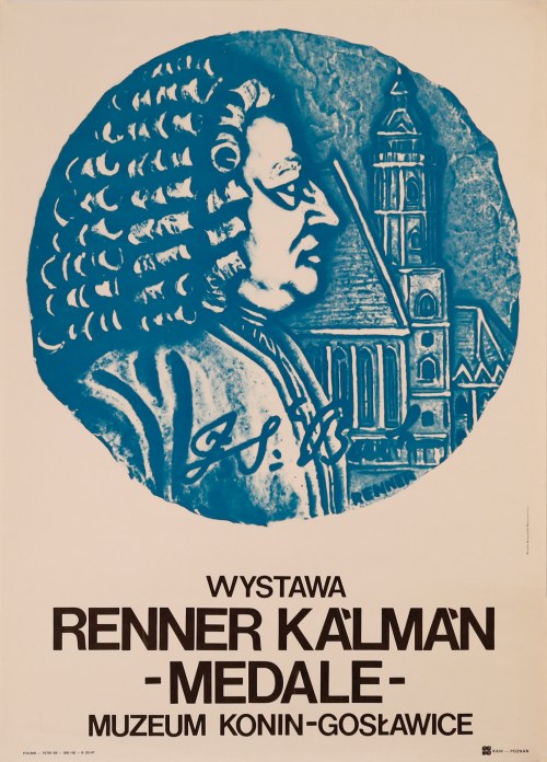 Wystawa Renner Ka'lma'n, Medale, Muzeum Konin-Gosłąwice, 1989, Krzysztof Burnatowicz