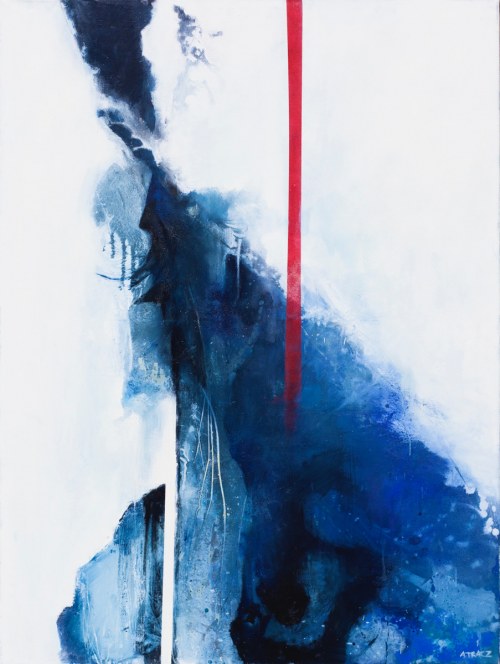 Z czerwoną linią, 2016, Aleksandra Tracz