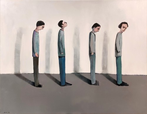 Kolejka, 2014, Wojciech Muda