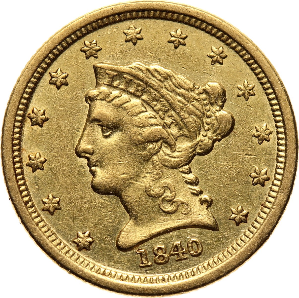USA 2 1 2 Dollars 1840 O New Orlean usa-2-1-2-dollars-1840-o-new-orlean