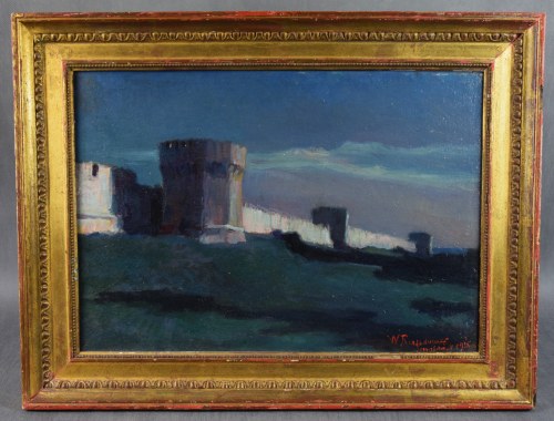 "Mury obronne nocą", 1918 r., Wacław Ruszkowski