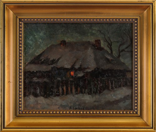 "Zimowa noc", Anna Maślakiewicz-Brzozowska