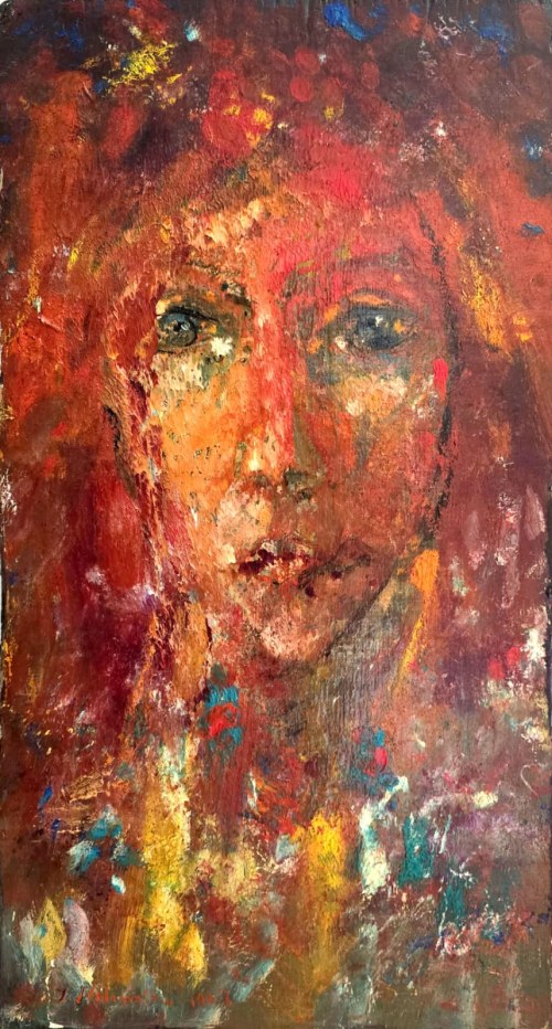 Dziewczyna w czerwieni, 1967, Jan Naliwajko