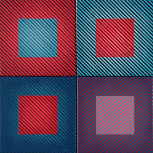 Wibracja koloru 1-4, 2019 r., Michał Węgrzyn