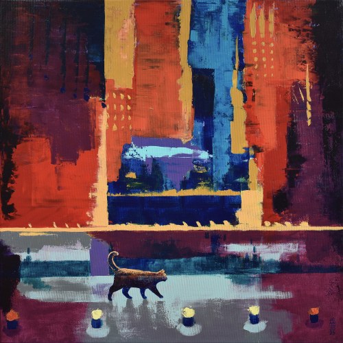11°23′20.26″ z cyklu Moja Topografia, 2025, Joanna Bojar-Antoniuk