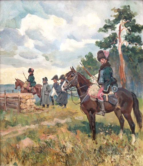Żołnierze, 1928, Stanisław Studencki