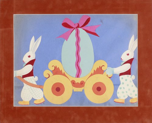 Wesołego Alleluja (ilustracja reklamowa), Władysław Łopuszniak