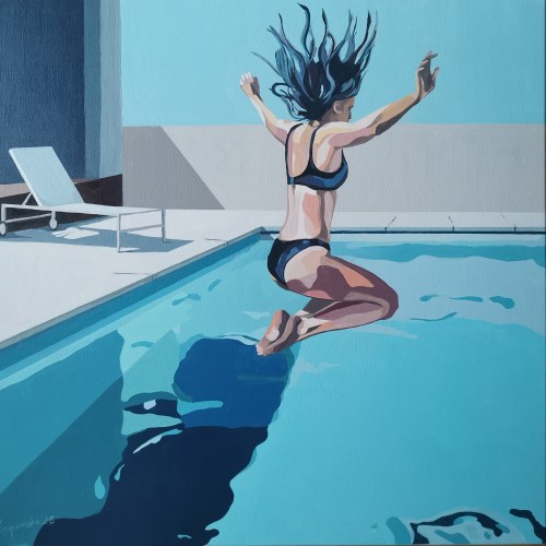 "The Leap 2 - Choose Joy", 2026, Ewa Krzywińska