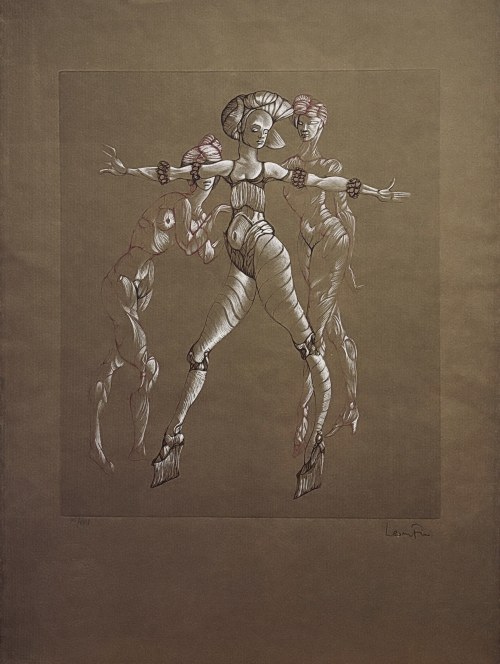 z serii "Les Trois Grâces" (Trzy Gracje) lata 70 XX wieku, Leonor Fini