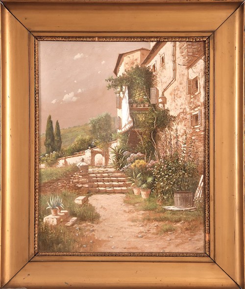 1847-1922) Włoski ogród willowy, Przypisy Robert Russ