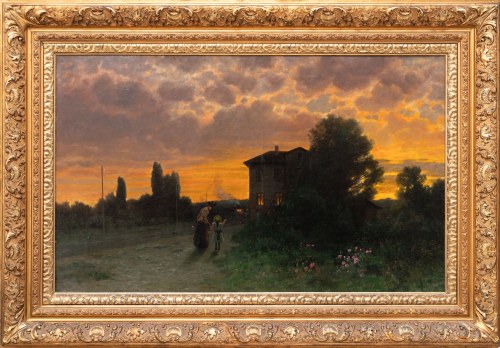 Oczekiwanie, przed 1900, Hermann Traugott Rüdisühli