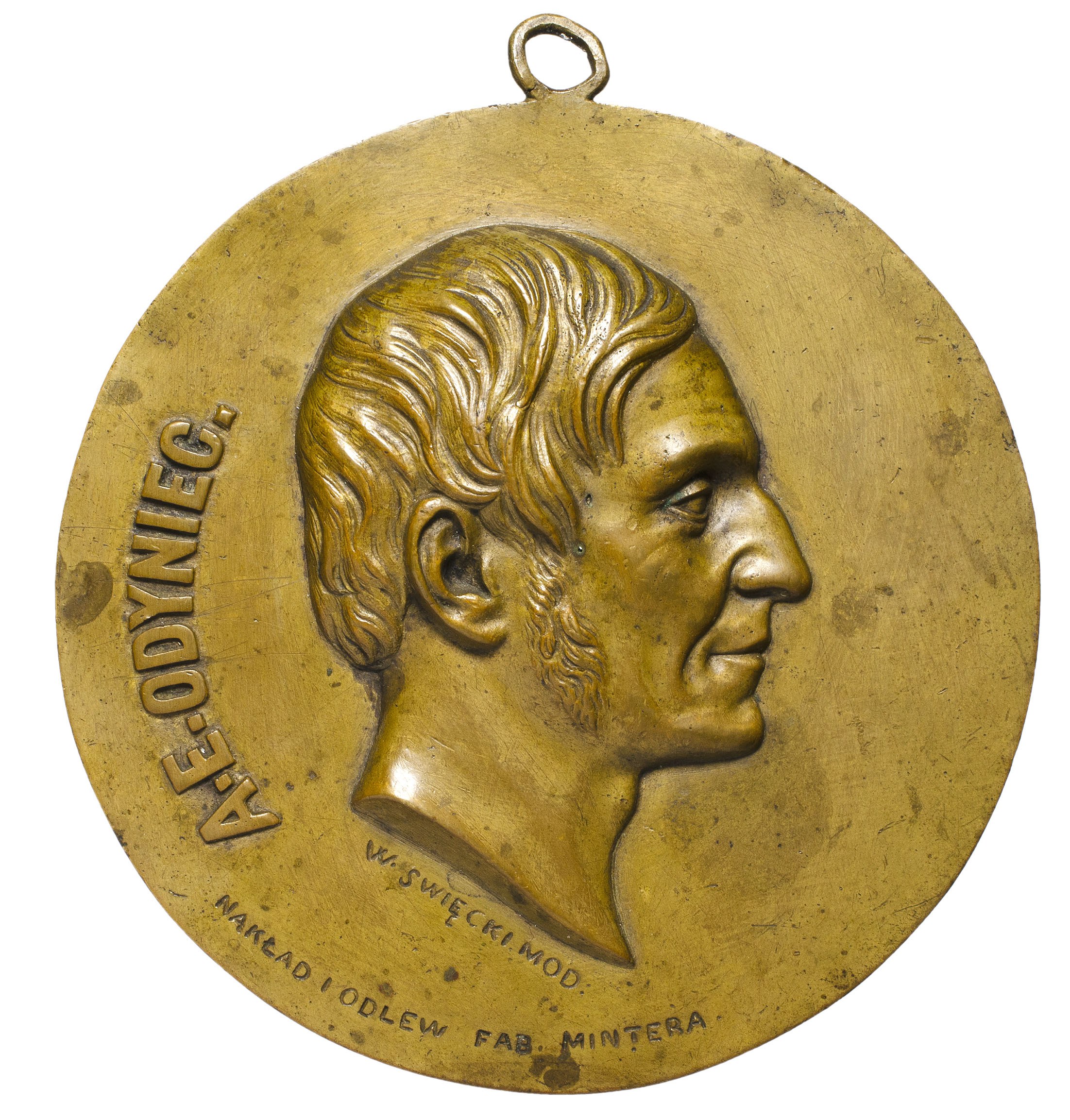 Polska, plakieta Antoni Edward Odyniec Minter