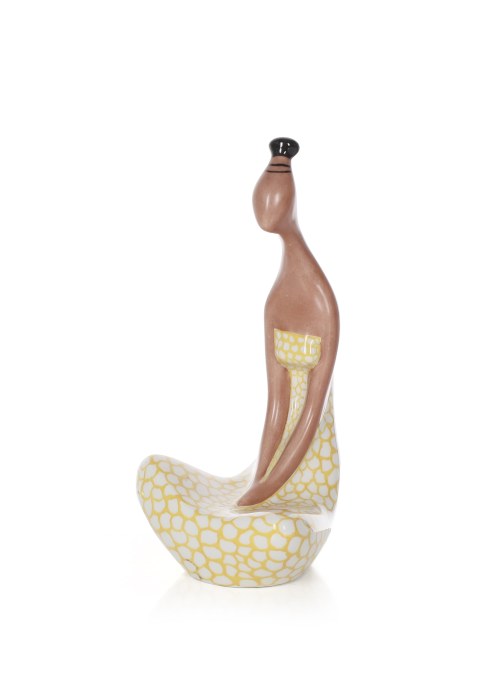 Figurka "Sudanka", Zakłady Porcelany "Ćmielów", Henryk Jędrasiak
