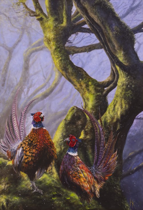 Morning dialogue of the magical forest, 2023, Khrystyna Hladka