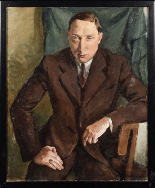 Portret mężczyzny, lata 30., Tadeusz Korotkiewicz