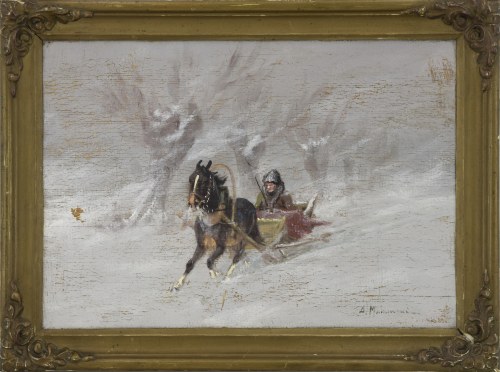 Zimowa zamieć, Aleksander Makowski