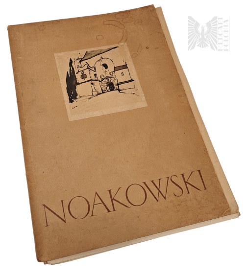 Reprodukcji Obrazów, Stanisław Noakowski, Briton Riviere, David Roberts oraz Inni Artyści, IIRP - Album Zbiór Grafik